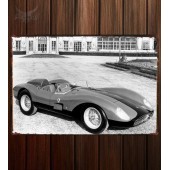 Металлическая табличка Ferrari 500 TRC